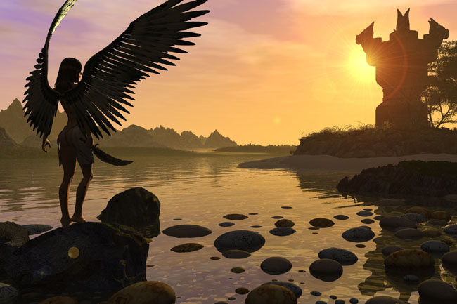 Angel of the Lake by Dark Anvil