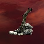 Sacrificial Altar, Burnt Tree & Edifice