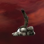 Sacrificial Altar, Burnt Tree & Edifice