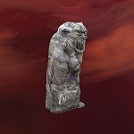 Sacrificial Altar, Burnt Tree & Edifice