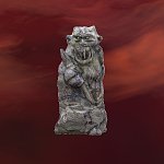 Sacrificial Altar, Burnt Tree & Edifice