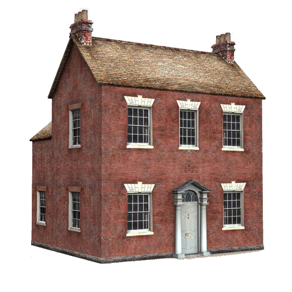Bank House - Low polygon