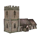 Church - Low polygon