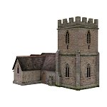 Church - Low polygon