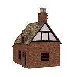 Primrose Cottage - Low polygon