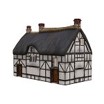 Thatched Pub - Low polygon
